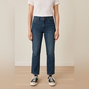 AYR Women's High Rise Jeans - Dark Blue